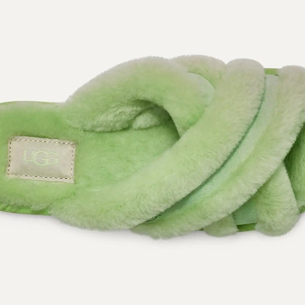UGG Scuffita Green Slipper 8